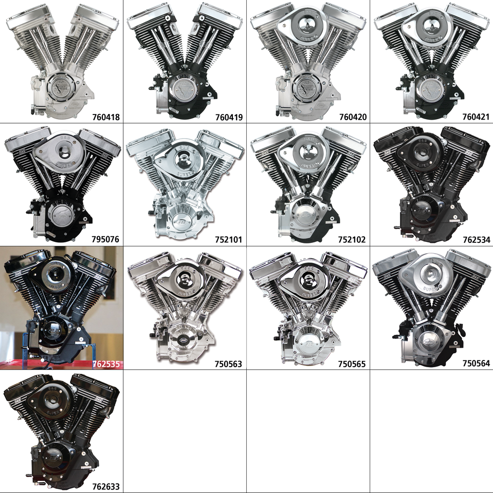 S&S V-SERIES ENGINES - view 1