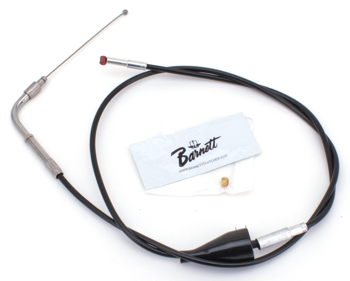 T05 - THROTTLE & IDLE CABLE 1996-2001 FUEL INJECTED TOURING - view 1