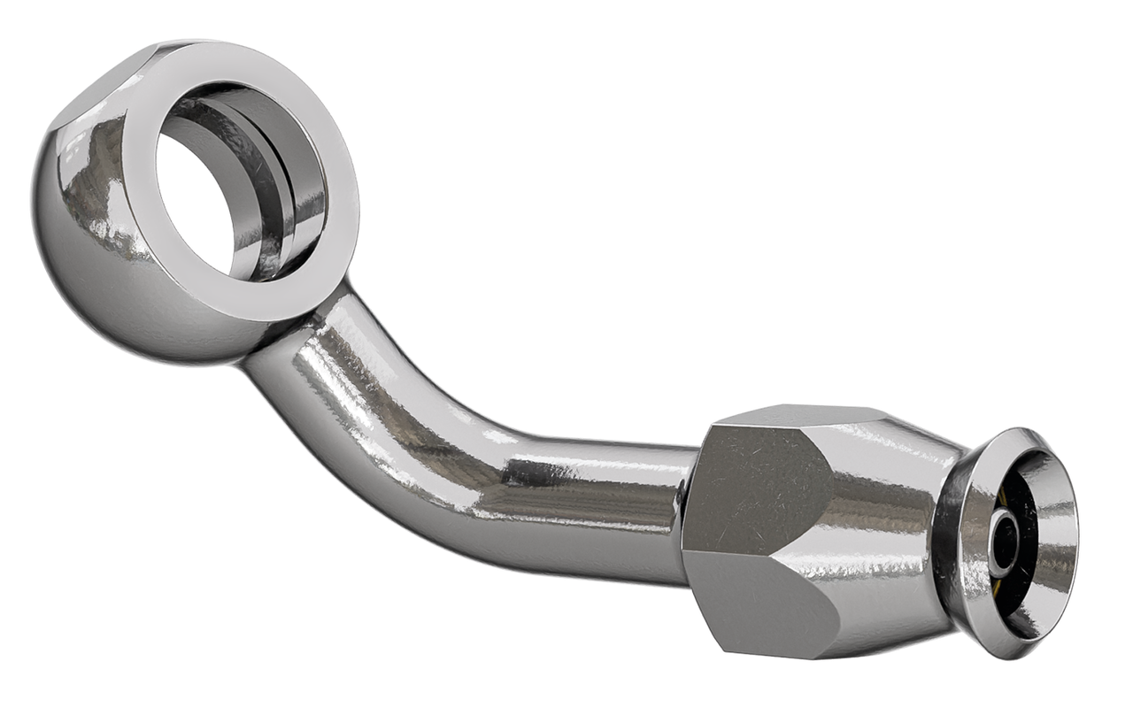 GOODRIDGE ULTIMATE STAINLESS STEEL BRAIDED BRAKE AND CLUTCH LINES WITH ALL CHROME OR STAINLESS STEEL FITTINGS - view 1 Main image