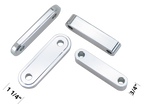 CHROME FRONT FENDER SPACERS - view 1
