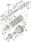 CLUTCH PARTS FOR LATE 1984-1990 SPORTSTER - view 1