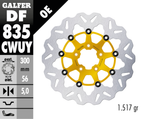 GALFER "WAVE" FLOATING DISC BRAKE ROTORS - view 2