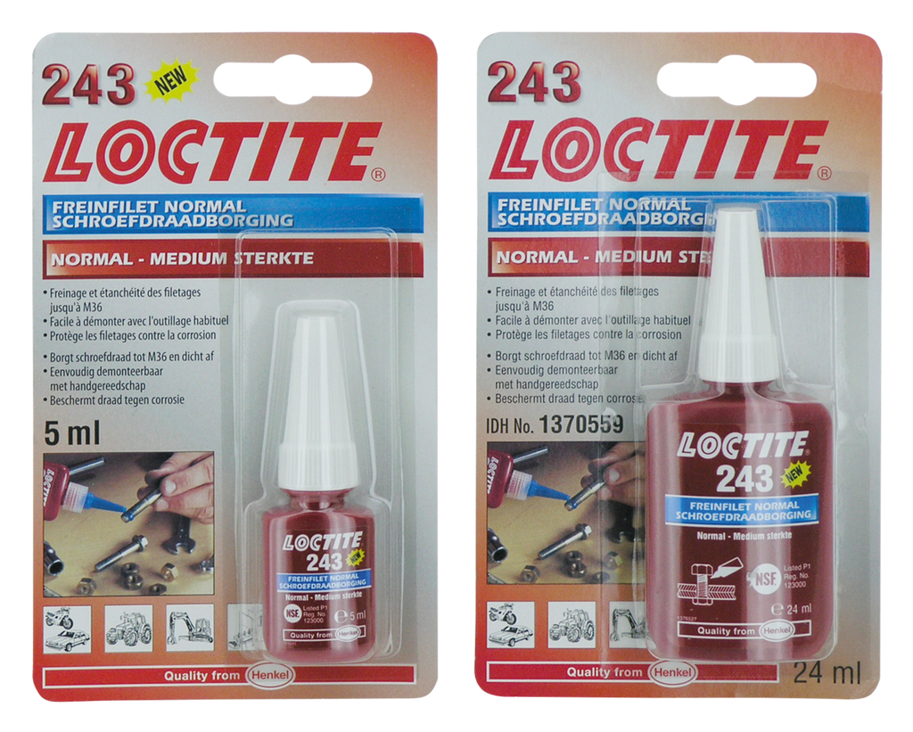 LOCTITE 243 ALL PURPOSE REMOVABLE MOUNT - view 2