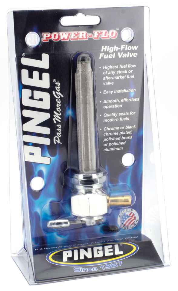 PINGEL 22MM POWER-FLO HIGH VOLUME PETCOCKS - view 1 Main image