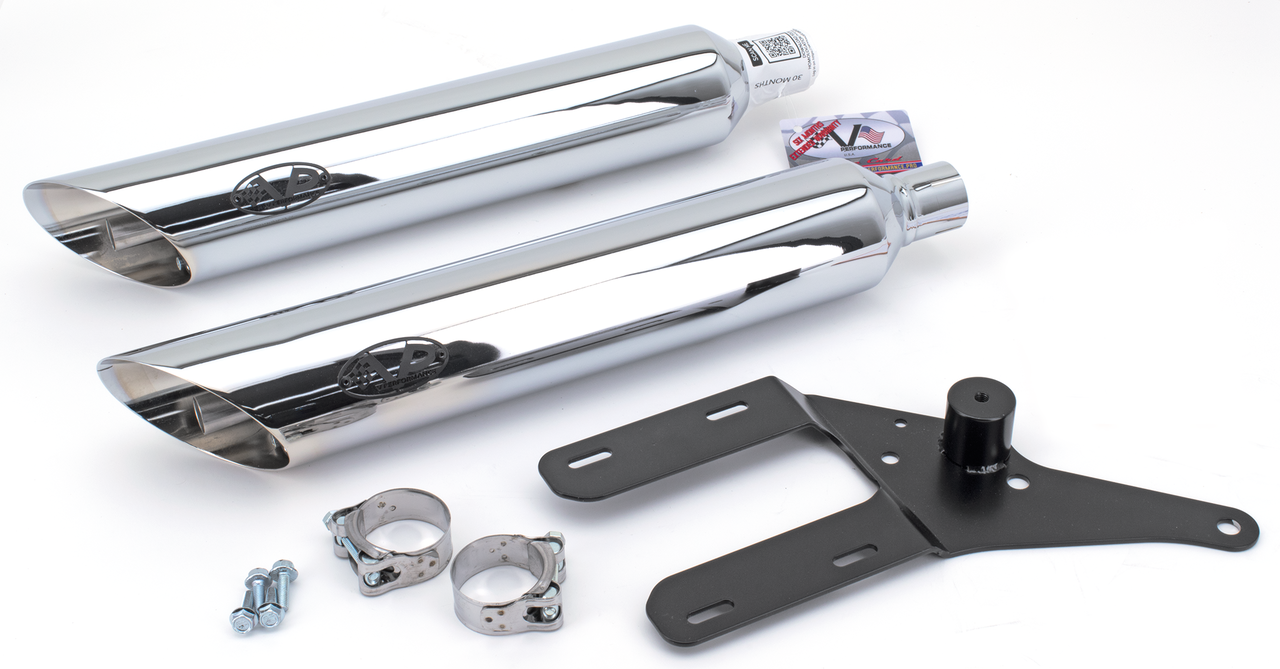 V-PERFORMANCE SLIP-ON MUFFLERS FOR MILWAUKEE EIGHT SOFTAIL - view 1 Main image