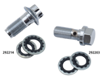 CHROME BANJO BOLTS AND WASHERS - view 1