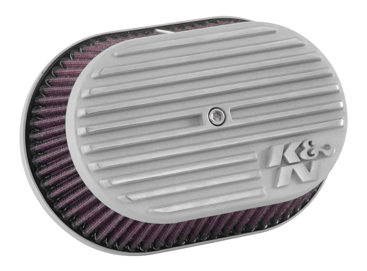 K&N STREET METAL OVAL AIR CLEANER - view 1 Main image