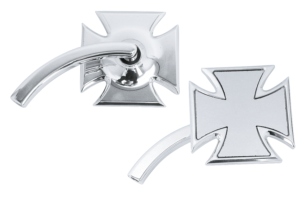 KUSTOM TECH MALTESE CROSS MIRRORS - view 2