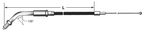 T12 - THROTTLE & IDLE CABLE 1988-1995 SPORTSTER - view 3
