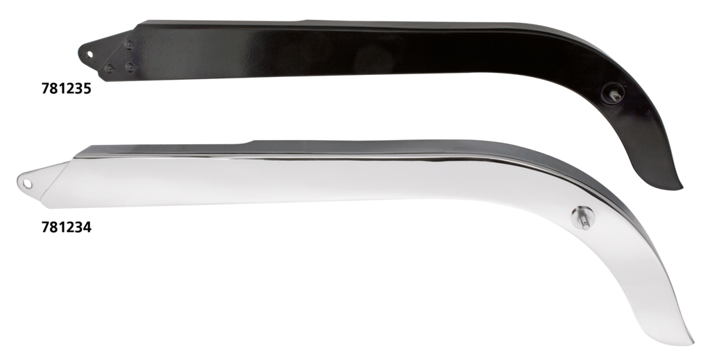 1936-1957 STYLE BIG TWIN CHAIN GUARDS - view 2