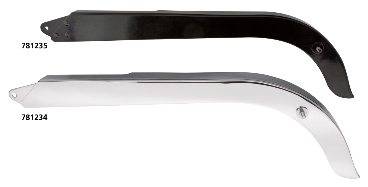 1936-1957 STYLE BIG TWIN CHAIN GUARDS - view 2