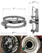 HALO 7" LED HEADLIGHT UNIT - view 2