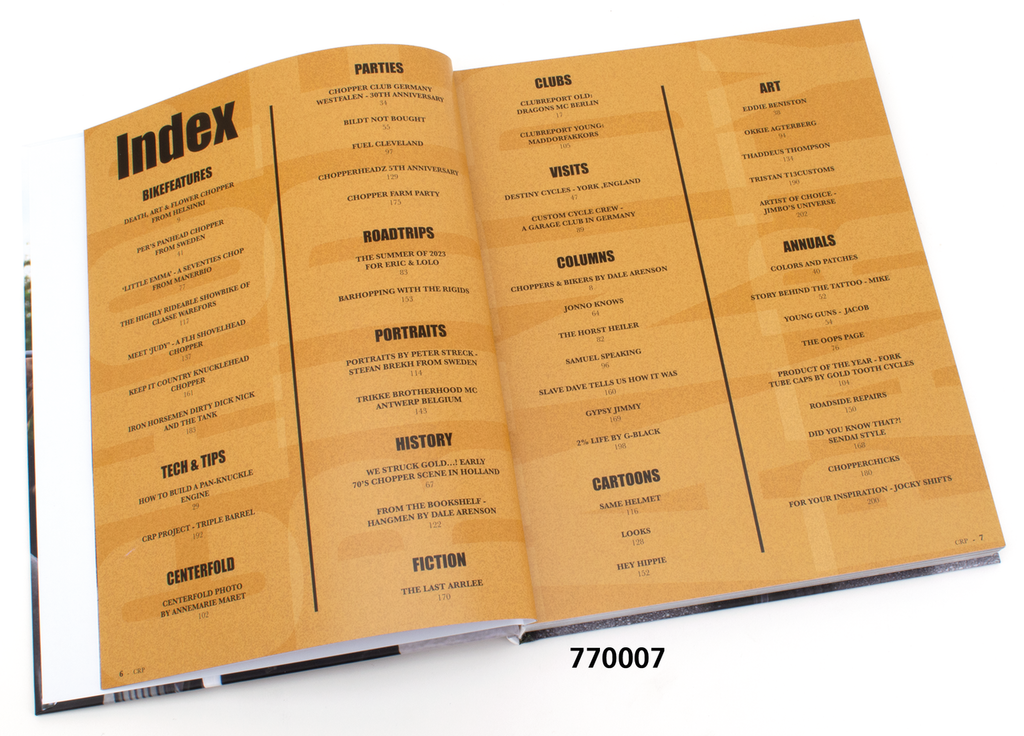 CHOP, RIDE & PARTY TWO PERCENTER ROADBOOKS - view 2