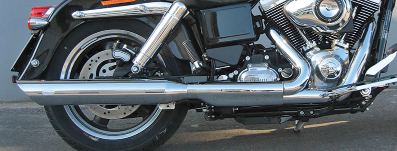 MCJ ADJUSTABLE EXHAUSTS FOR DYNA - view 3