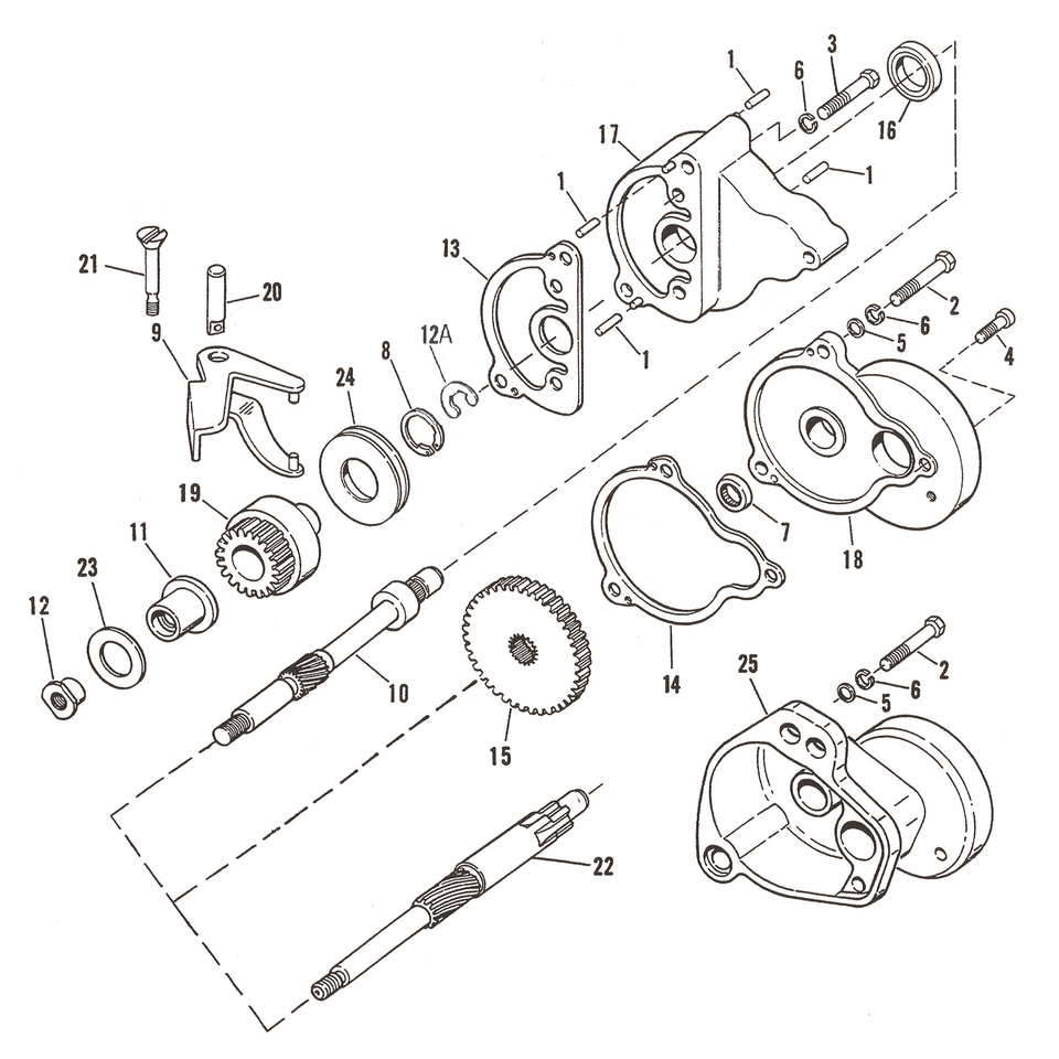 STARTER HOUSING PARTS FOR BELT DRIVEN FLH & FX - view 1