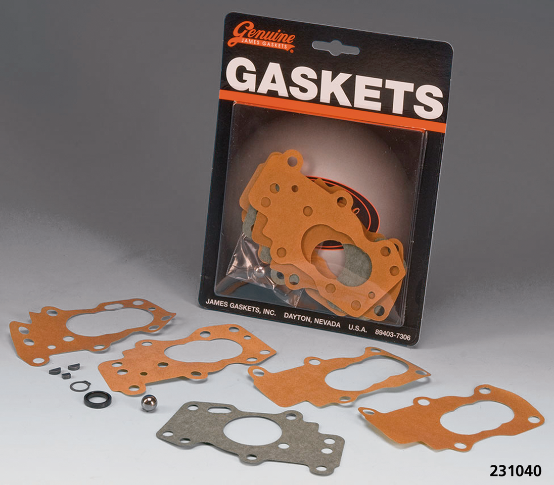 OIL PUMP GASKET, SEAL AND O-RING KITS FOR K, KH & SPORTSTER Secondary image