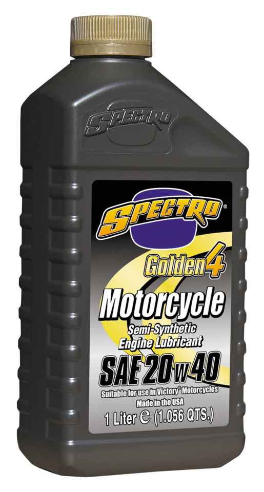 SPECTRO GOLDEN SEMI-SYNTHETIC 20W40 FOR INDIAN AND VICTORY - view 1