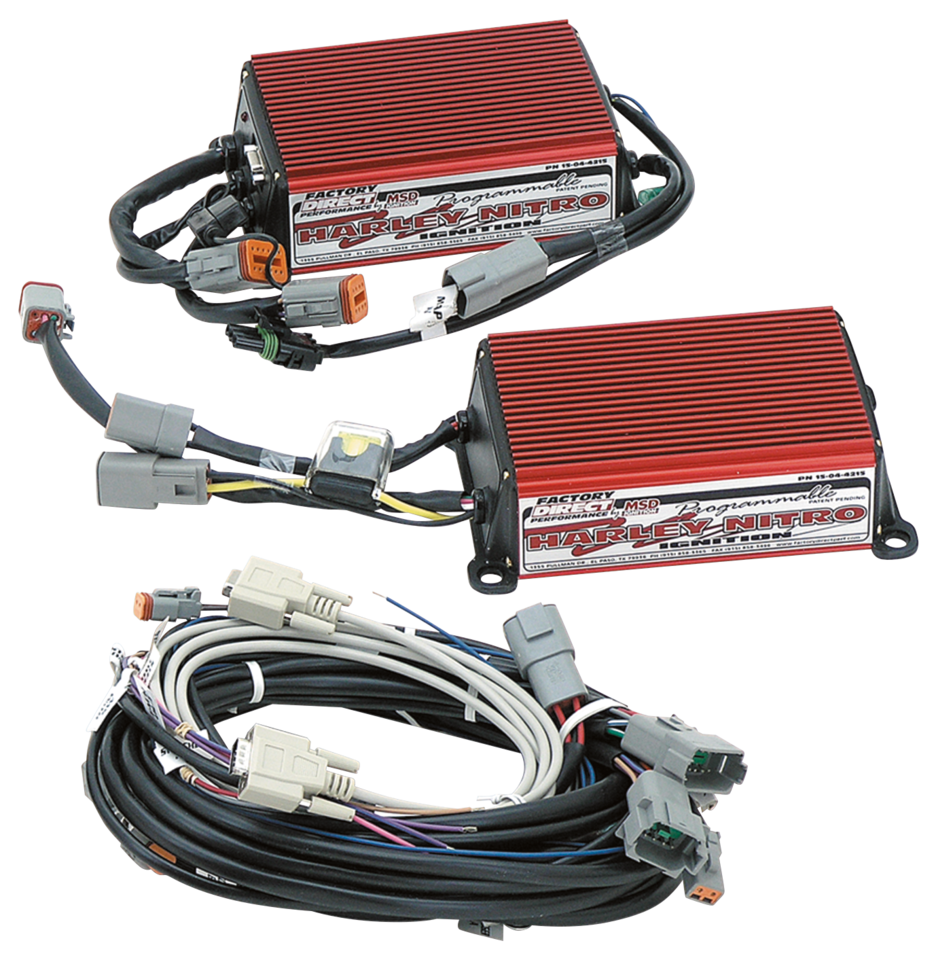 MSD PROGRAMMABLE NITRO IGNITION FOR V-TWIN RACING ENGINES - view 2