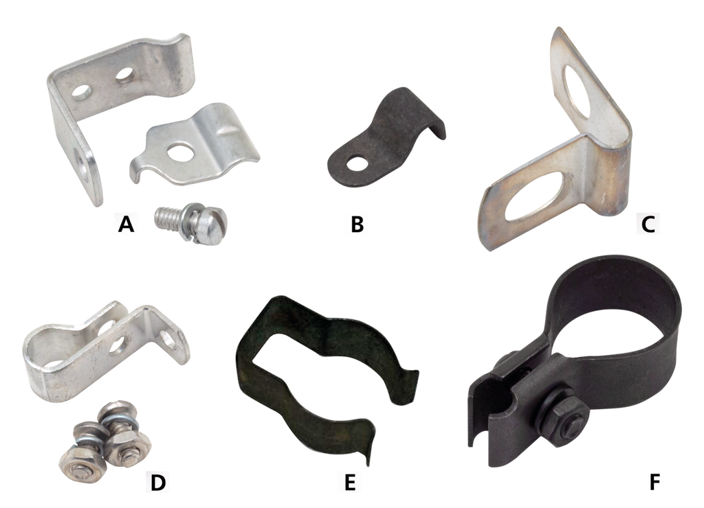 CONTROL CABLE CLAMPS FOR VINTAGE MODELS - view 3