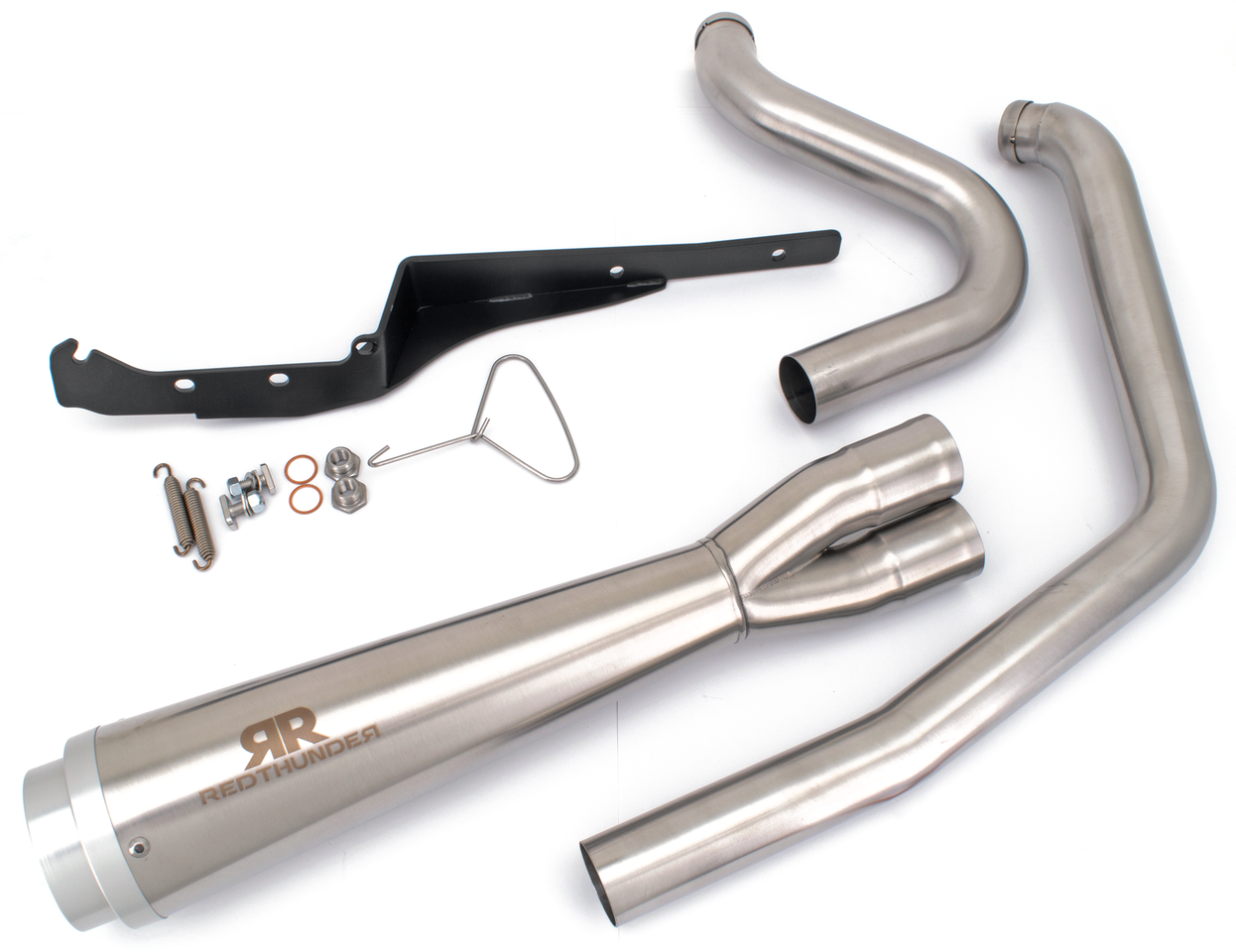 REDTHUNDER 2-INTO-1 EXHAUST SYSTEMS WITH ALUMINUM END CAP - view 1 Main image