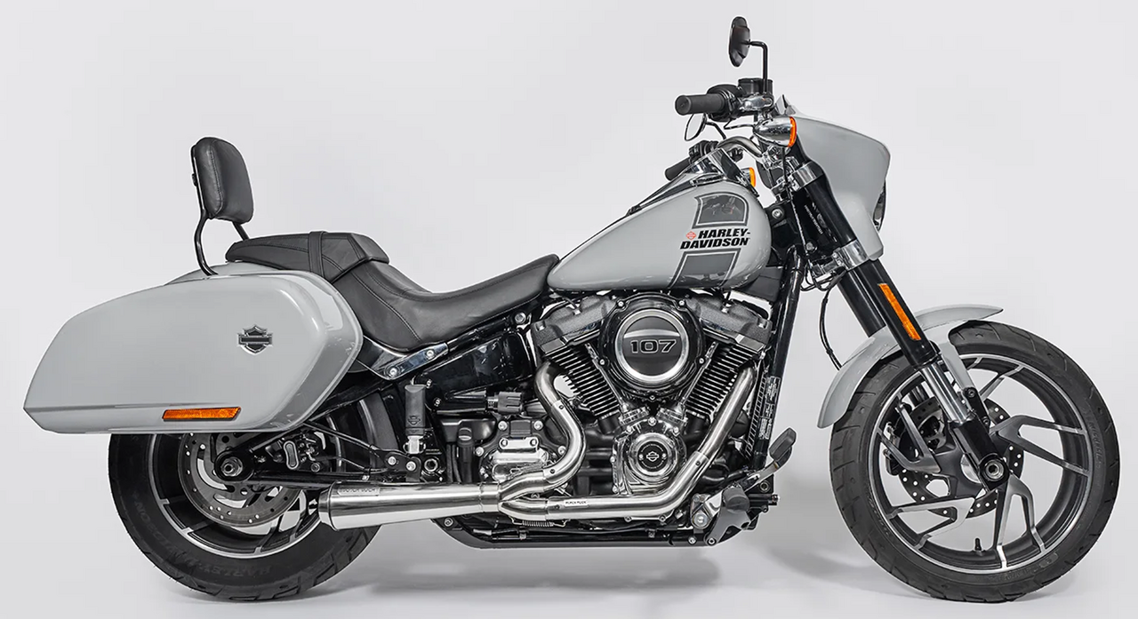 BLACK DUCK 2-INTO-1 FOR MILWAUKEE EIGHT SOFTAIL Secondary image