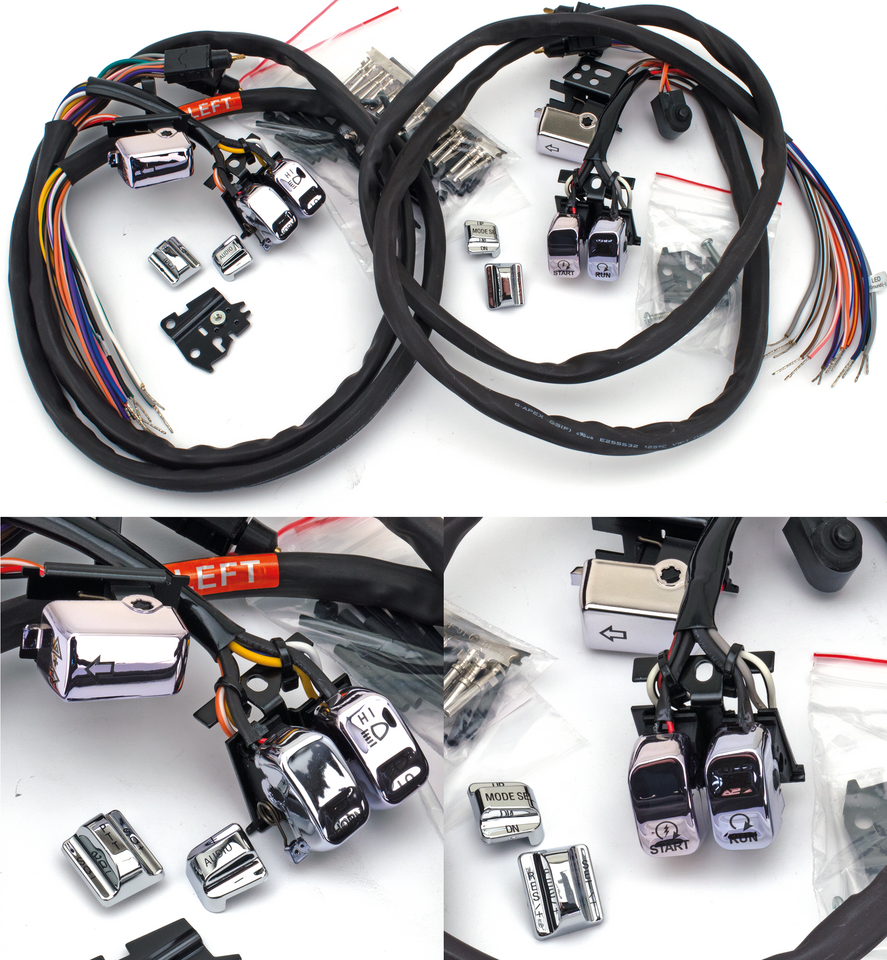 LED LIGHTED HANDLEBAR SWITCH KITS - view 1 Main image