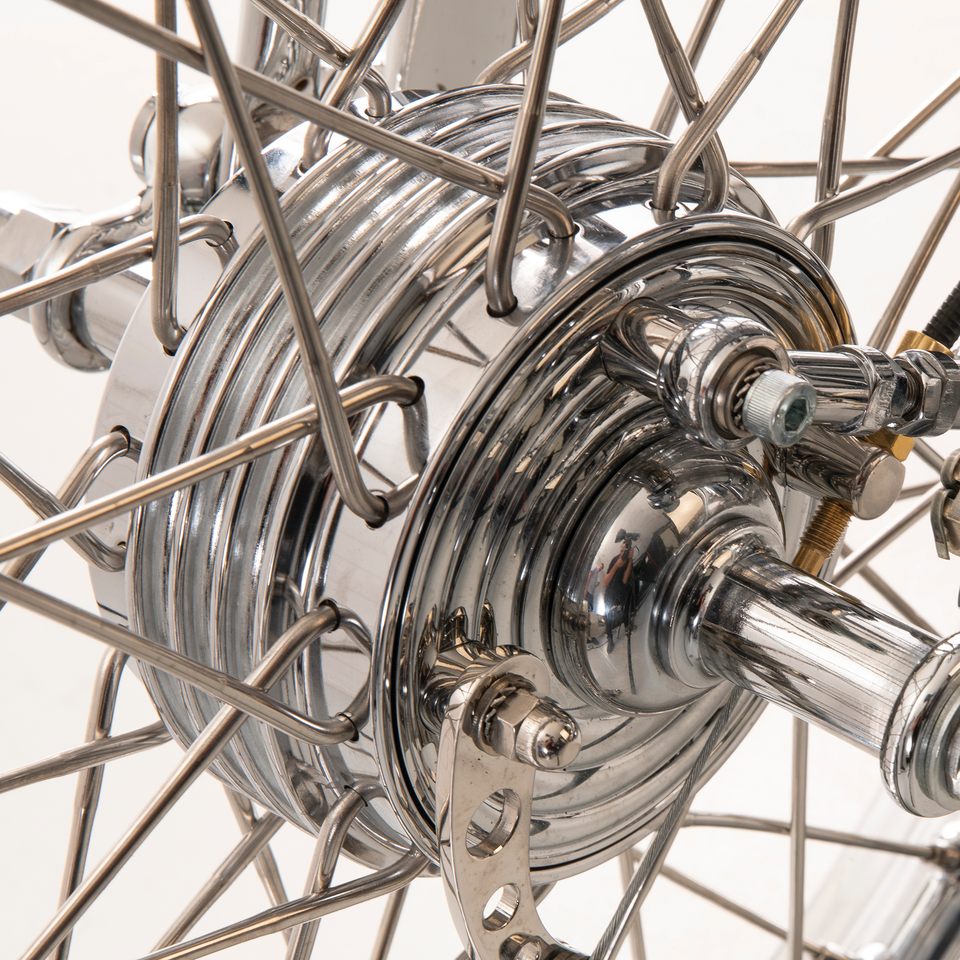 KUSTOM TECH MINI FRONT BRAKE DRUM - view 1