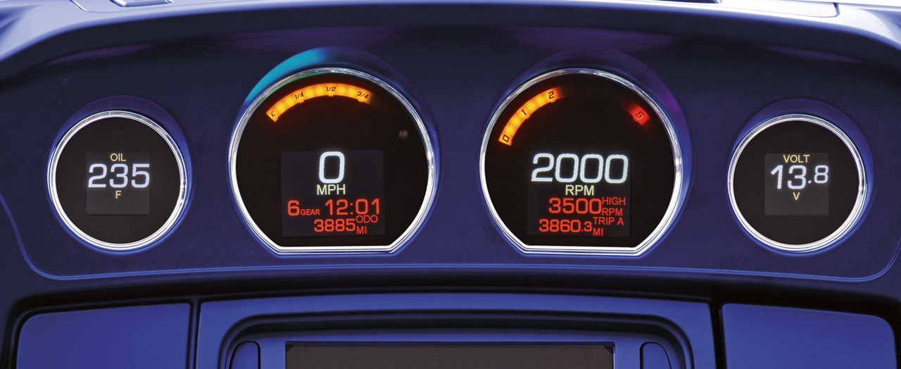 DAKOTA DIGITAL MLX-8000 FAIRING GAUGES Secondary image
