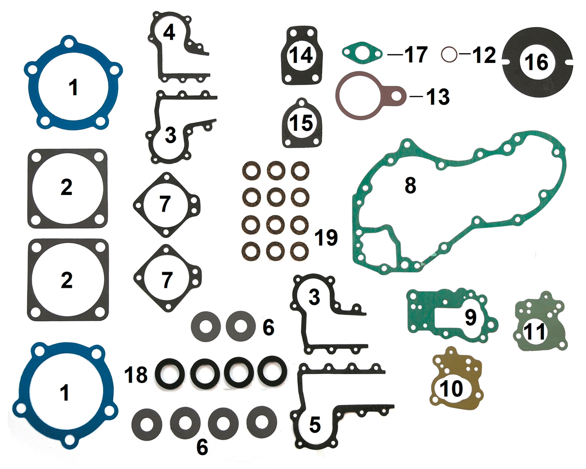 GASKETS AND GASKET SETS FOR KNUCKLEHEAD - view 1