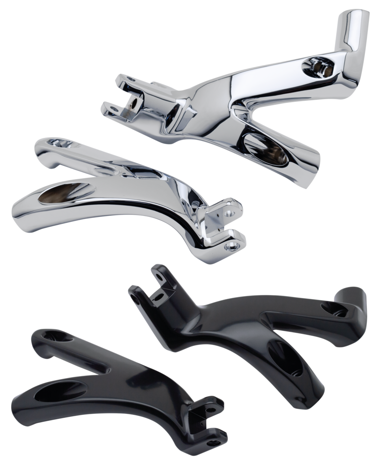 FLOORBOARD TO FOOT PEG CONVERSION BRACKETS FOR MILWAUKEE EIGHT SOFTAIL - view 1 Main image