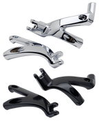FLOORBOARD TO FOOT PEG CONVERSION BRACKETS FOR MILWAUKEE EIGHT SOFTAIL - view 1