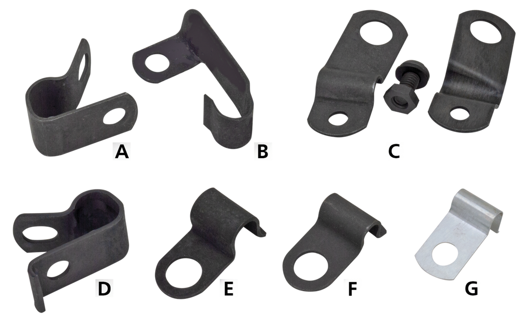 REPLICA SPEEDO CABLE CLAMPS FOR VINTAGE MODELS - view 1