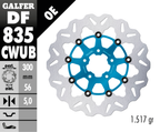 GALFER "WAVE" FLOATING DISC BRAKE ROTORS - view 2