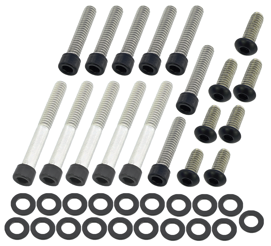 BLACK STAINLESS STEEL PRIMARY COVER SCREWS - view 1 Main image