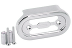 CHROME PLATED OVAL SHAPED REGULATOR COVERS - view 1