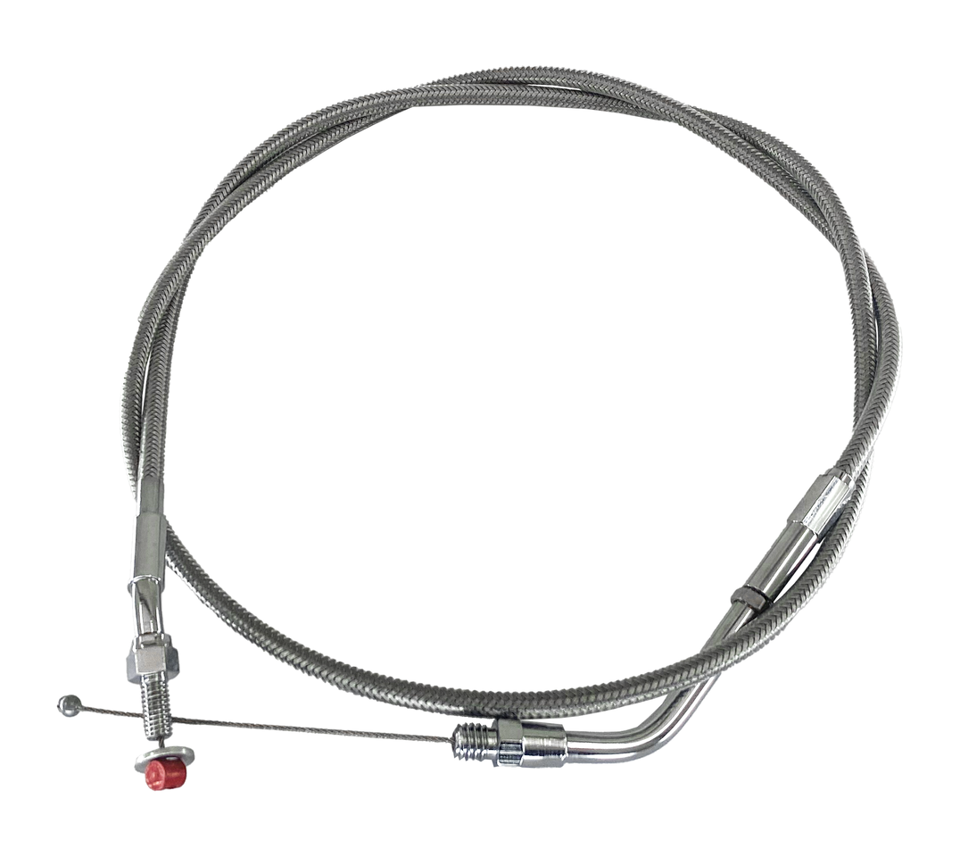 T16 - THROTTLE CABLES FOR USE WITH MIKUNI HS40 CARBURETOR AND 1986-1995 STYLE THROTTLE GRIP - view 1 Main image