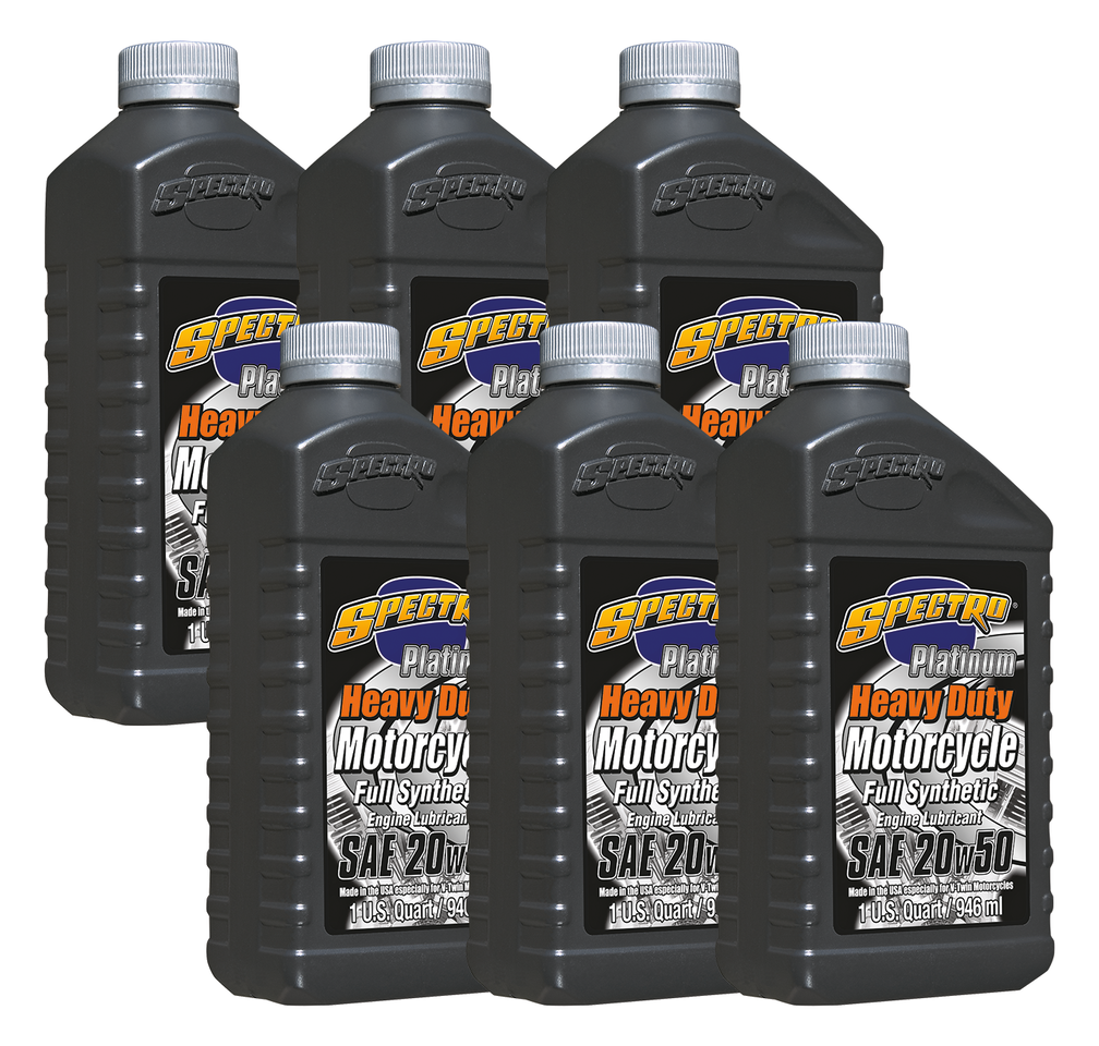 SPECTRO PLATINUM FULL SYNTHETIC SAE 20W50 MOTOR OIL - view 1