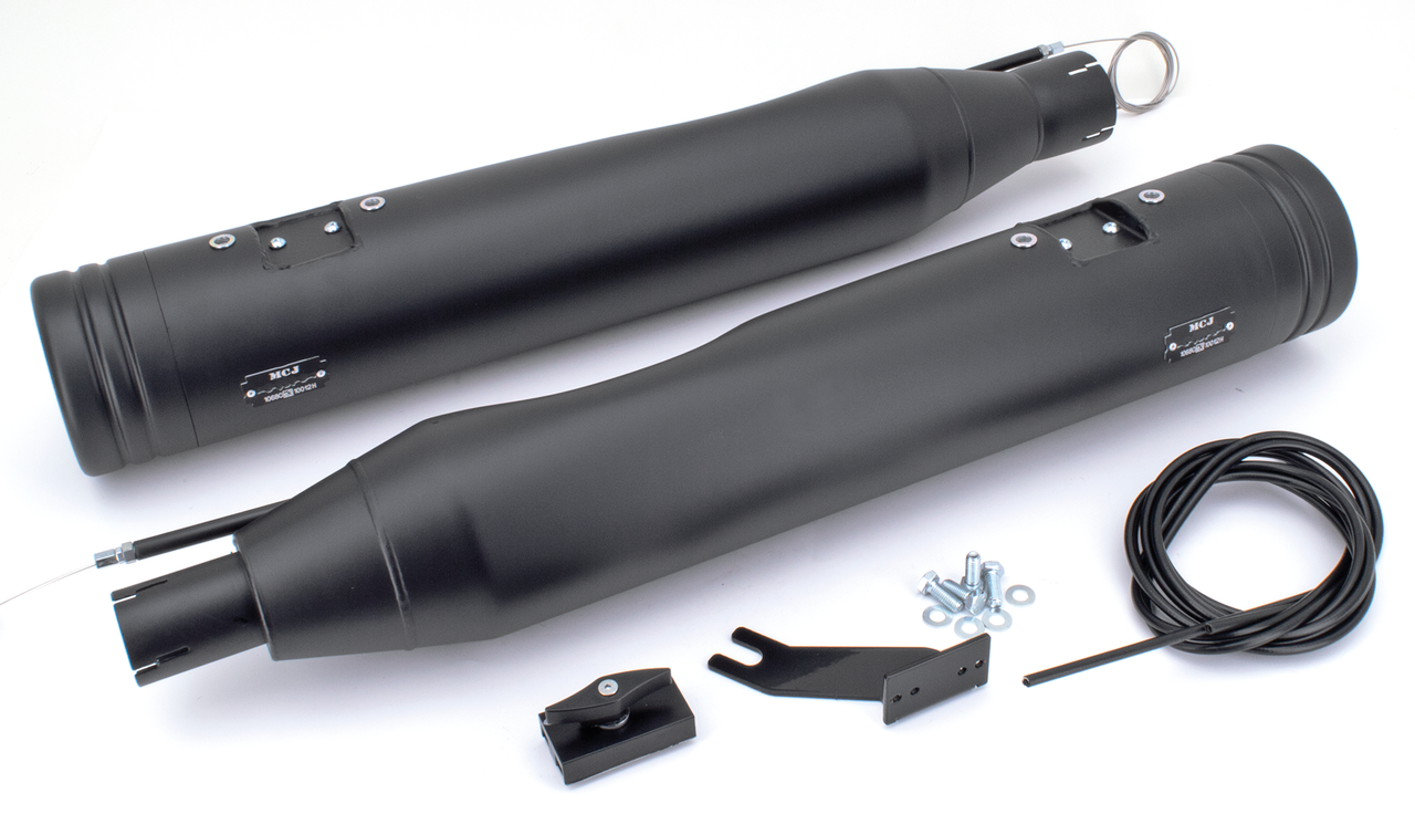 MCJ ADJUSTABLE EXHAUSTS FOR TOURING - view 1