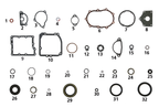 TRANSMISSION GASKET & SEALS FOR 1936-1986 4 SPEED BIG TWIN - view 2