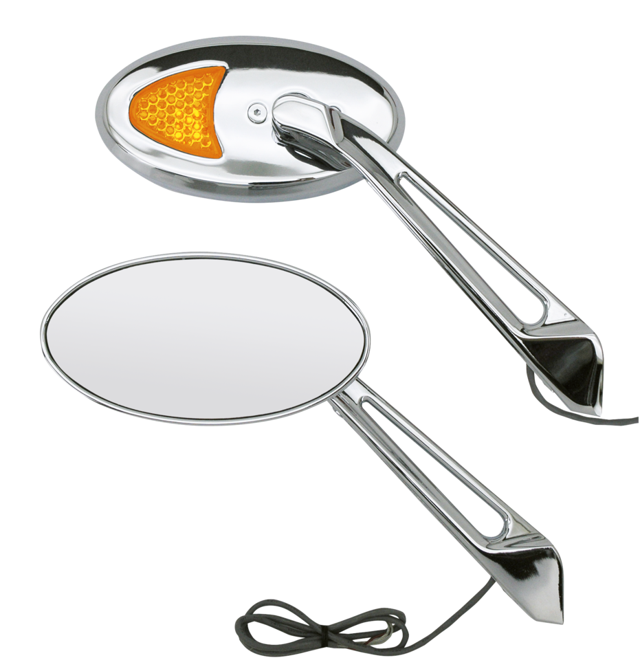 SPORT OVAL MIRRORS WITH LED TURN SIGNALS - view 3