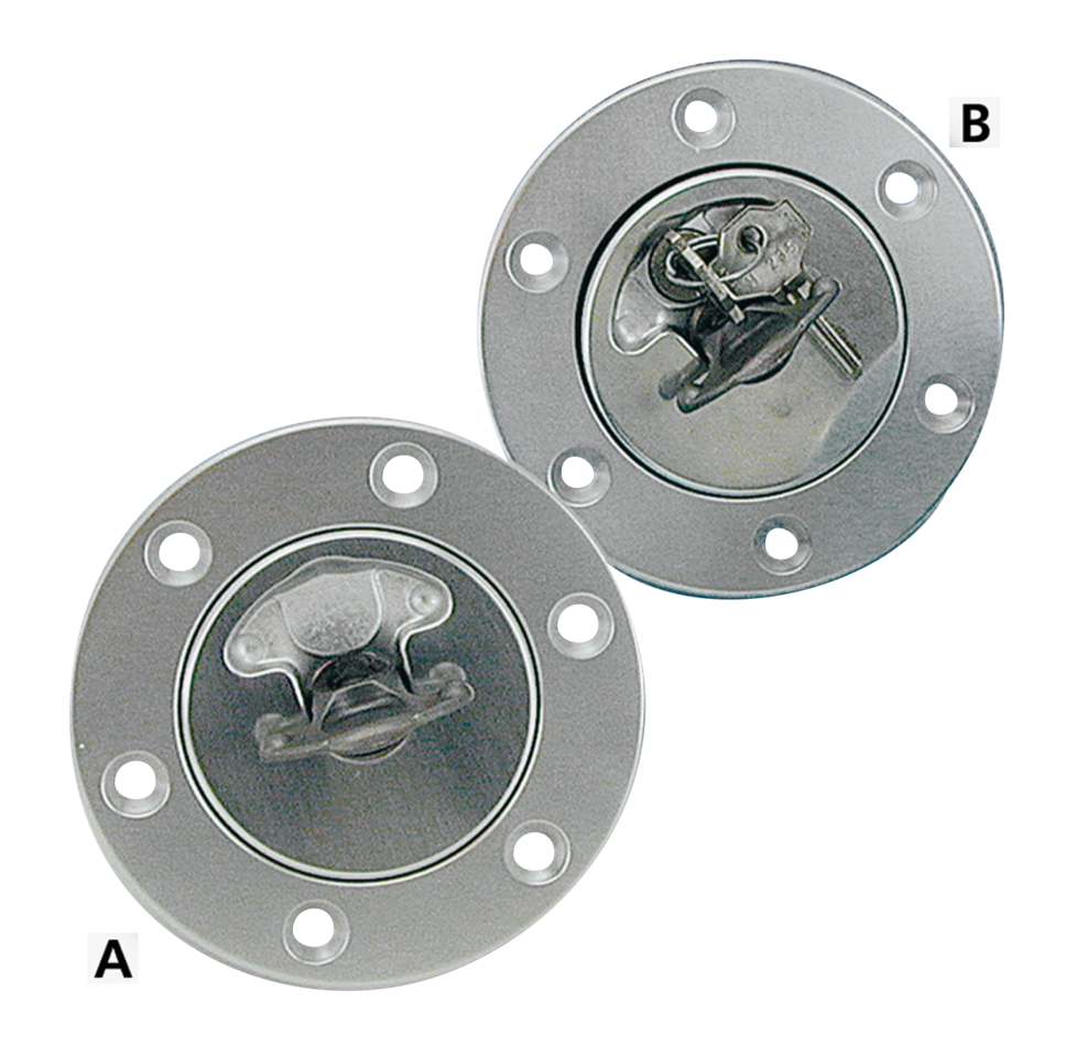 NEWTON AERO 300 ALUMINUM RACING GAS CAPS - view 1