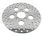 POLISHED AND DRILLED STAINLESS STEEL DISC BRAKE ROTORS - view 1