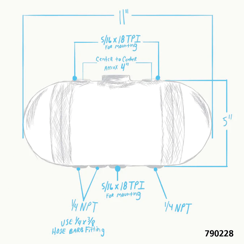 LOWBROW CUSTOMS UNIVERSAL OIL TANKS - view 2