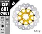 GALFER "WAVE" FLOATING DISC BRAKE ROTORS - view 2