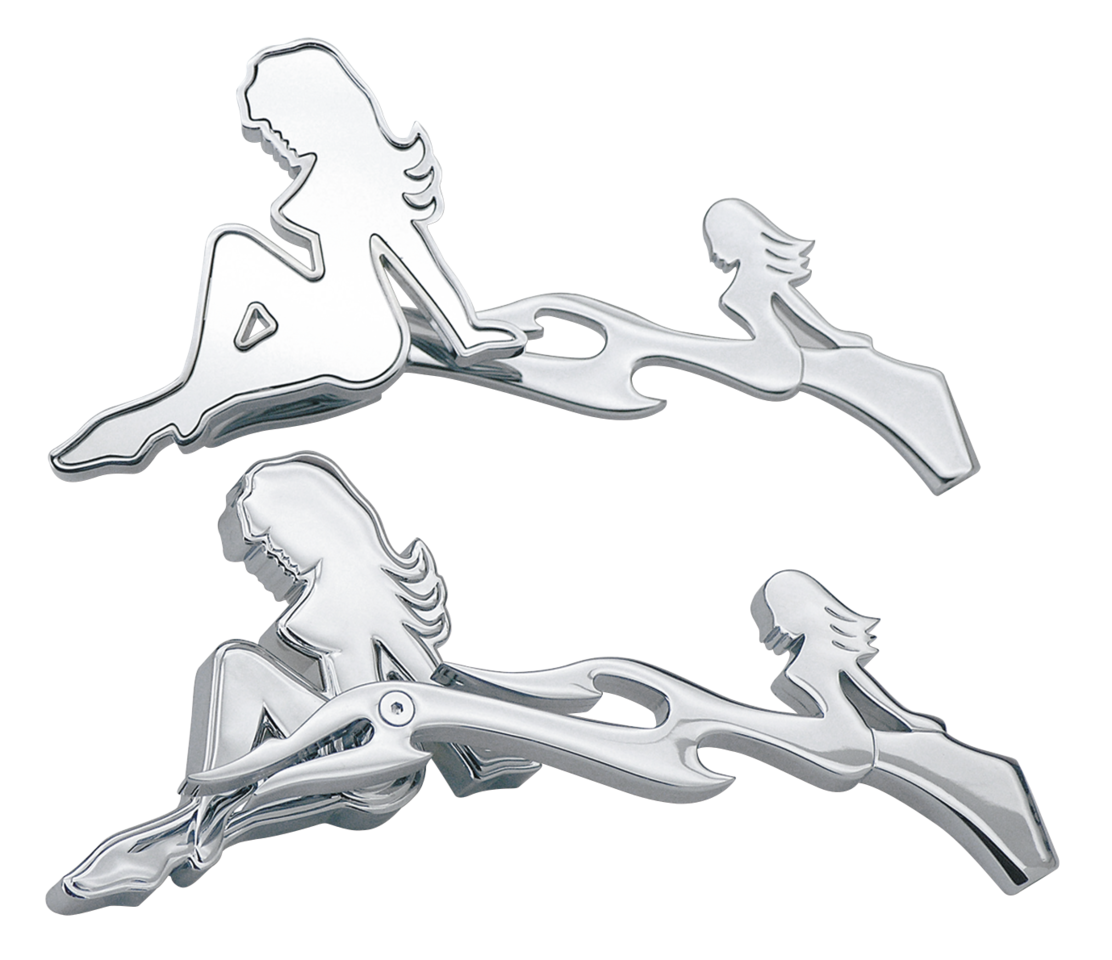 MISTRESS MIRROR SET WITH FLAMES Secondary image