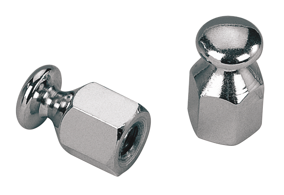 CHROME BUNGEE NUTS - view 3