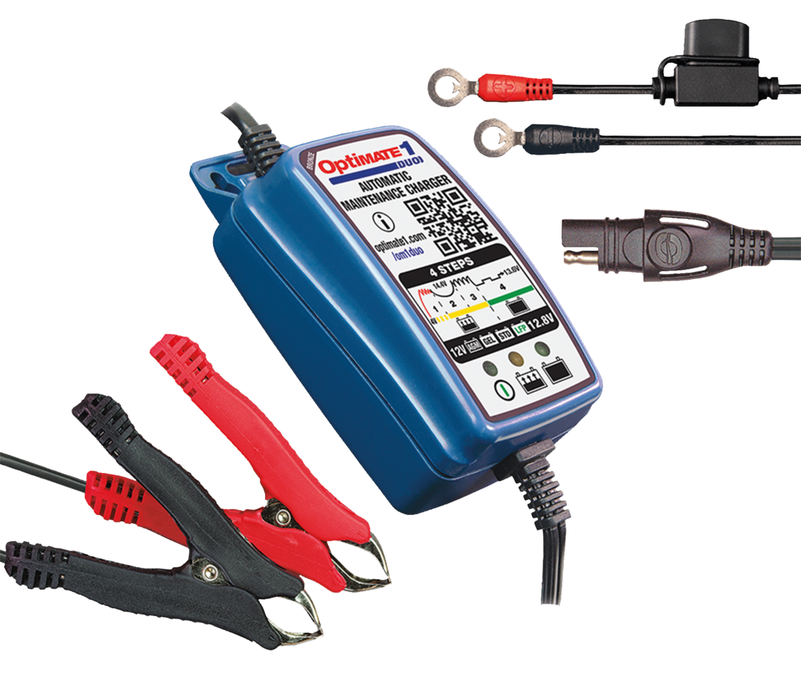OPTIMATE 1 DUO BATTERY CHARGER - view 1 Main image