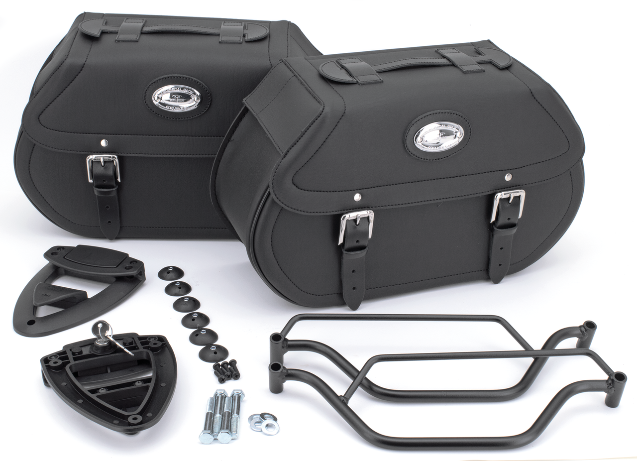 K-DRIVE/LONGRIDE "CLICK & LOCK" SADDLEBAG KITS - view 1