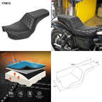 C.C. RIDER 2-UP SEAT FOR DYNA - view 2