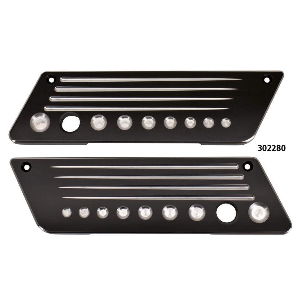 BILLET SADDLEBAG LATCH COVERS - view 1 Main image